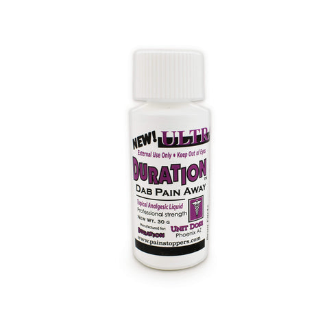 Ultra Duration Topical Analgesic Numbing Liquid Tattoo Microblading Anesthetic Pain relief 1 oz