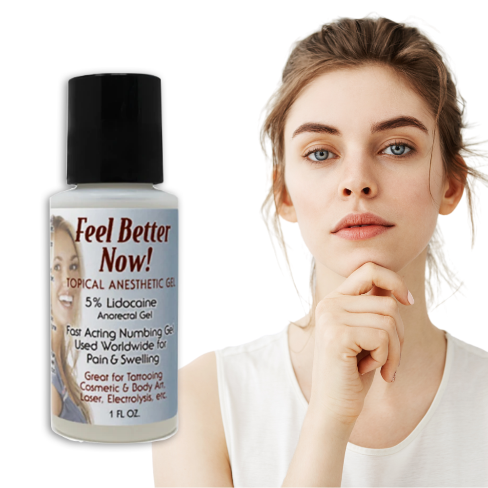 Feel Better Now Topical Analgesic Numbing Gel 1 oz Numbing Gels