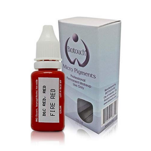 Biotouch Micropigment FIRE RED Permanent Makeup