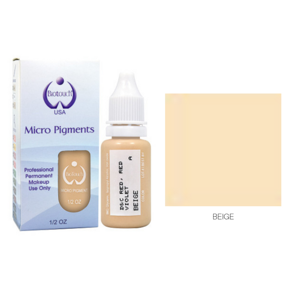 Biotouch Micropigment BEIGE Permanent Makeup