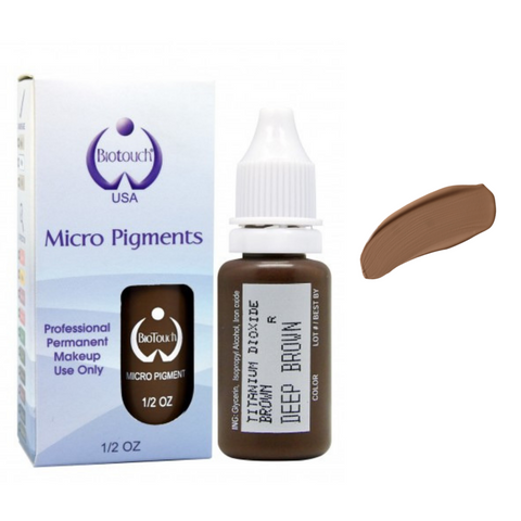 Biotouch Micropigment DEEP BROWN Permanent Makeup