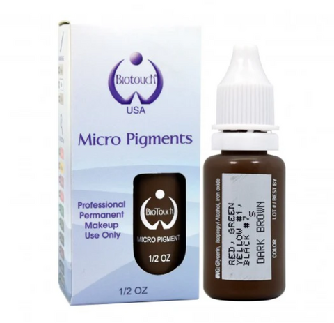 Biotouch Micropigment DARK BROWN Permanent Makeup