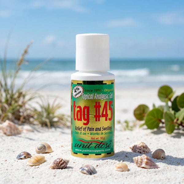 TAG 45 Topical Analgesic Numbing Gel 1oz