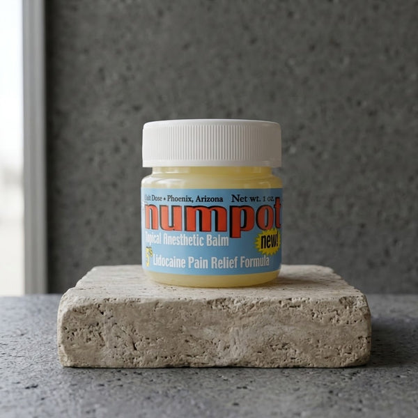 Numpot Gold Topical Analgesic Numbing Gel Anesthetic Pain relief 30 gm