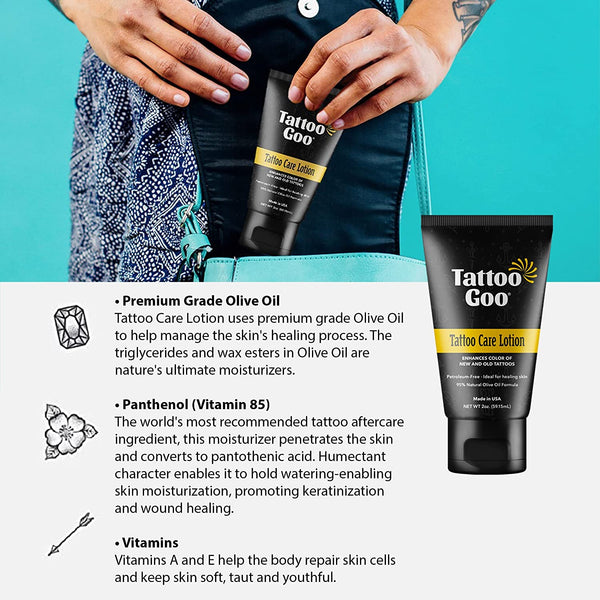 Tattoo Goo Aftercare Lotion 2 oz