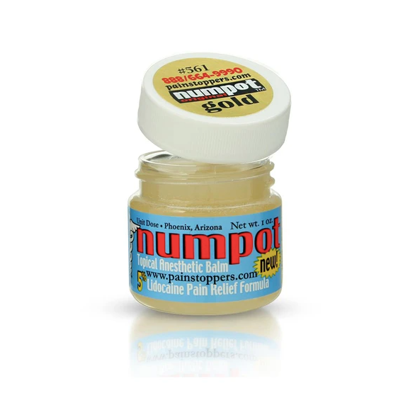 Numpot Gold Topical Analgesic Numbing Gel Anesthetic Pain relief 30 gm