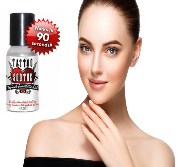 Tattoo Soothe Topical Analgesic Numbing Gel 1oz